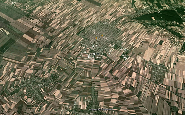 Мапа шидског атара,Шид
