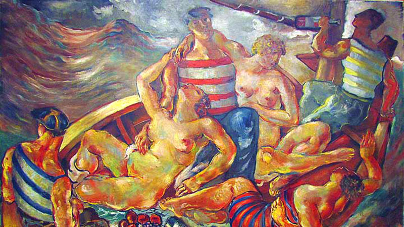 Сава Шумановић, Пијана лађа, Шид