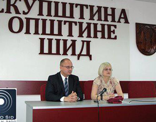 Милош Пејчић и Наташа Цвјетковић,Шид
