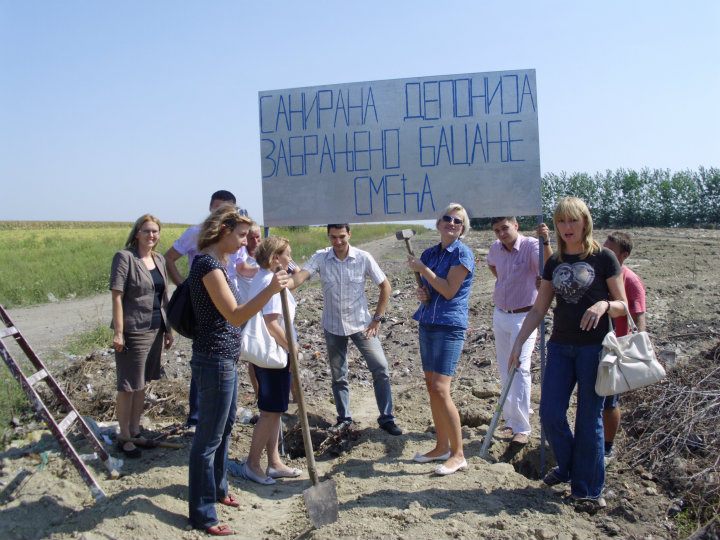 Локална самоуправа, чишћење депоније, Шид Локална самоуправа, чишћење депоније, Шид
