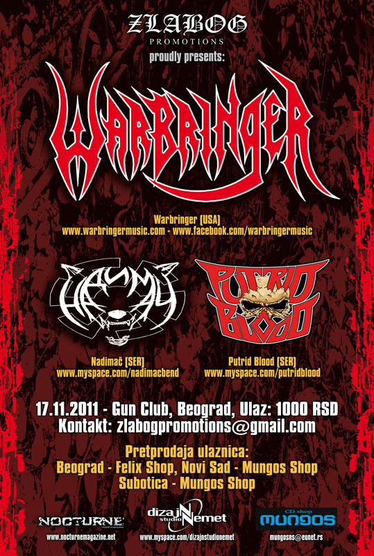 warbringer nadimac putrid blood